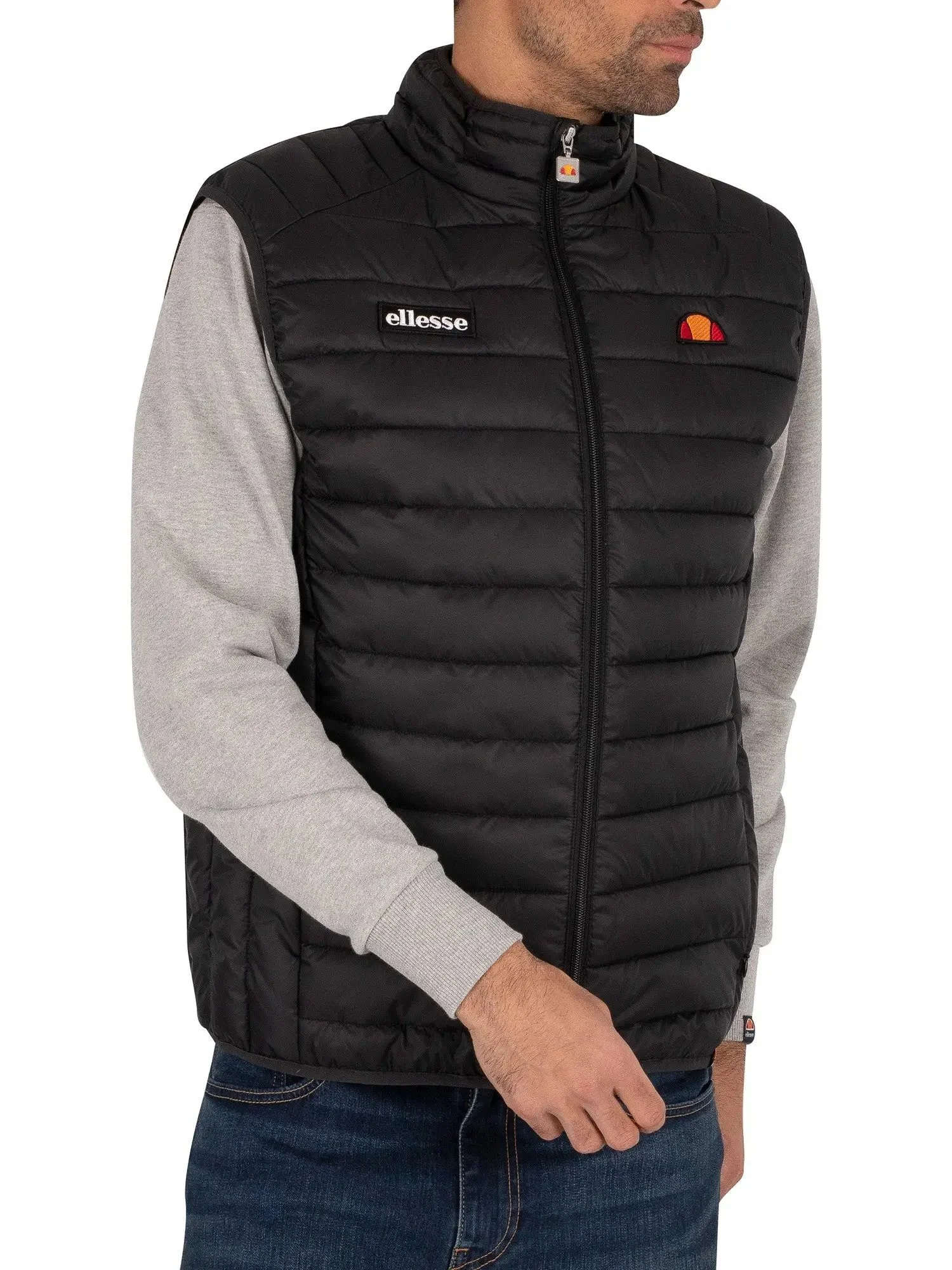 Ellesse Bardy Gilet Black Body Warmer - 640 - Image 3