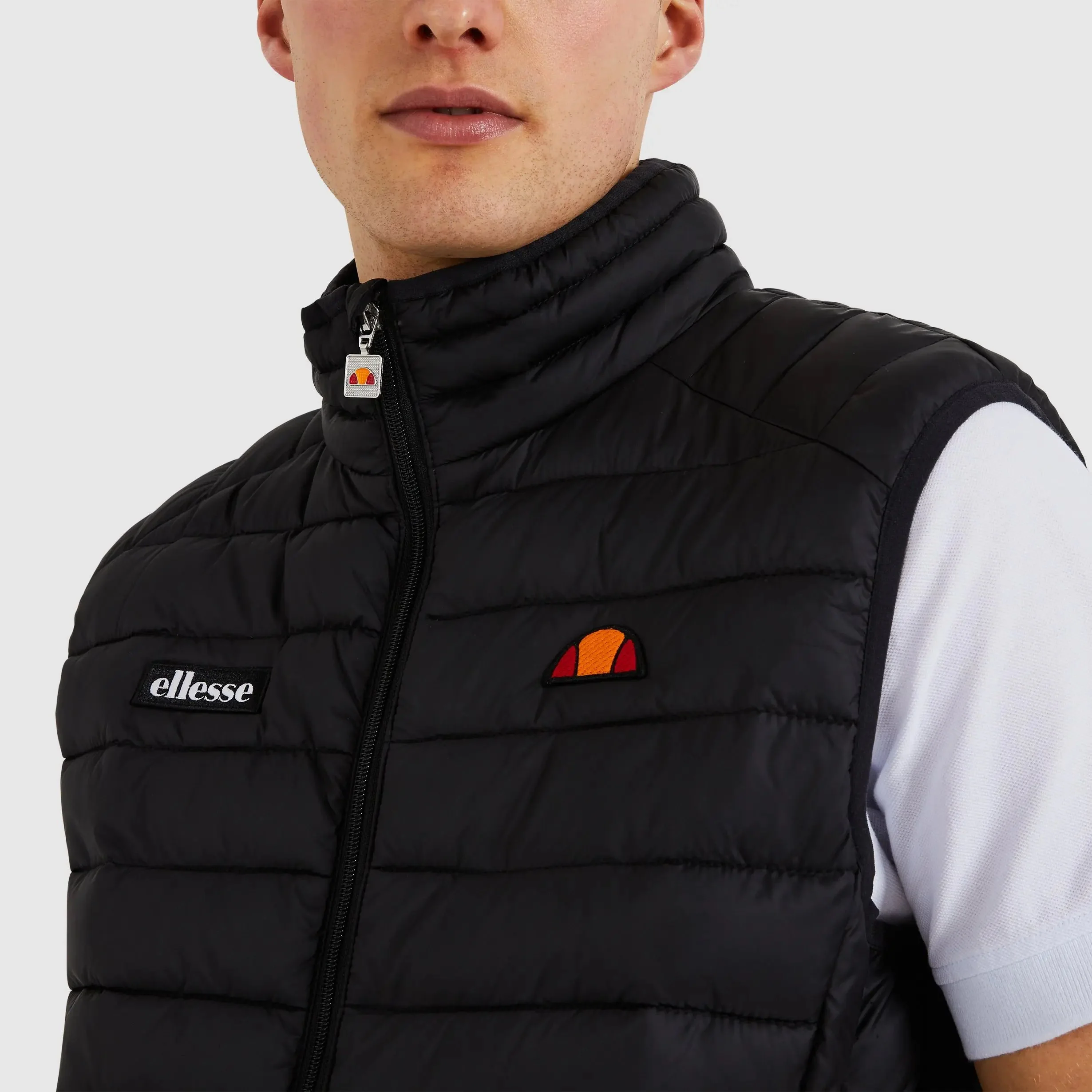 Ellesse Bardy Gilet Black Body Warmer - 640 - Image 5