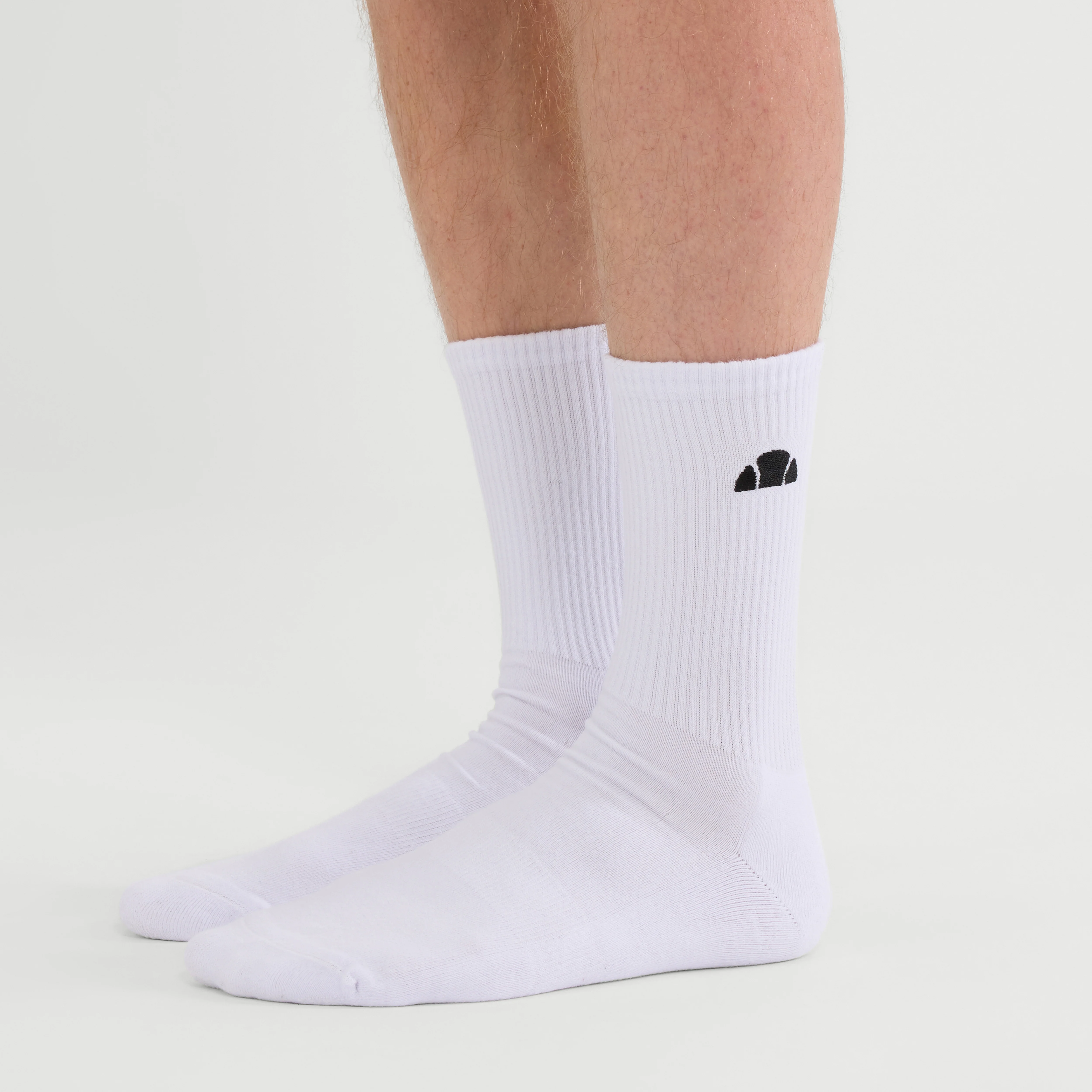 Ellesse Alacre 3-Pack Crew Socks White - 1454 - Image 4