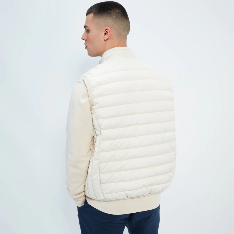 Ellesse Bardy Gilet Body Warmer Off White - 650 - Image 5