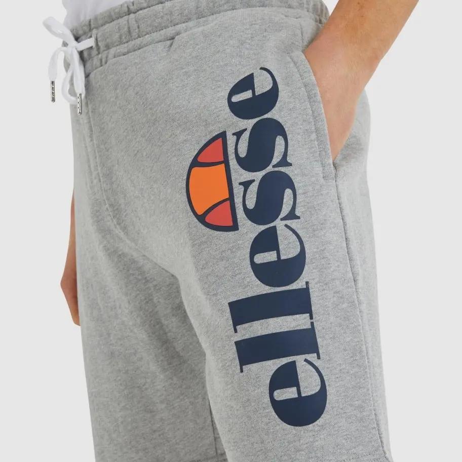 Ellesse Bossini Fleece Shorts Marl Grey - 830 - Image 4
