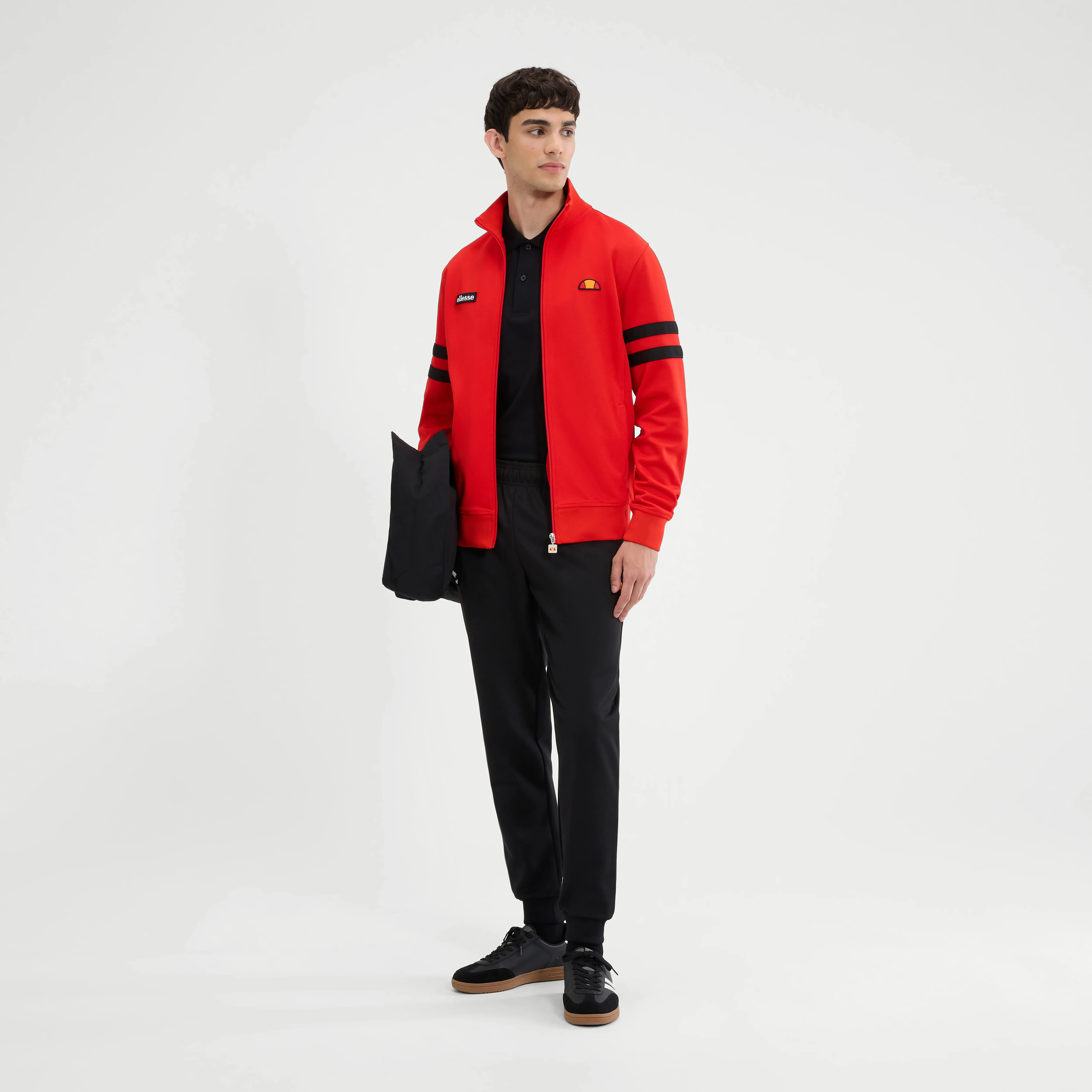 Ellesse Roma Track Top Red - 532 - Image 3