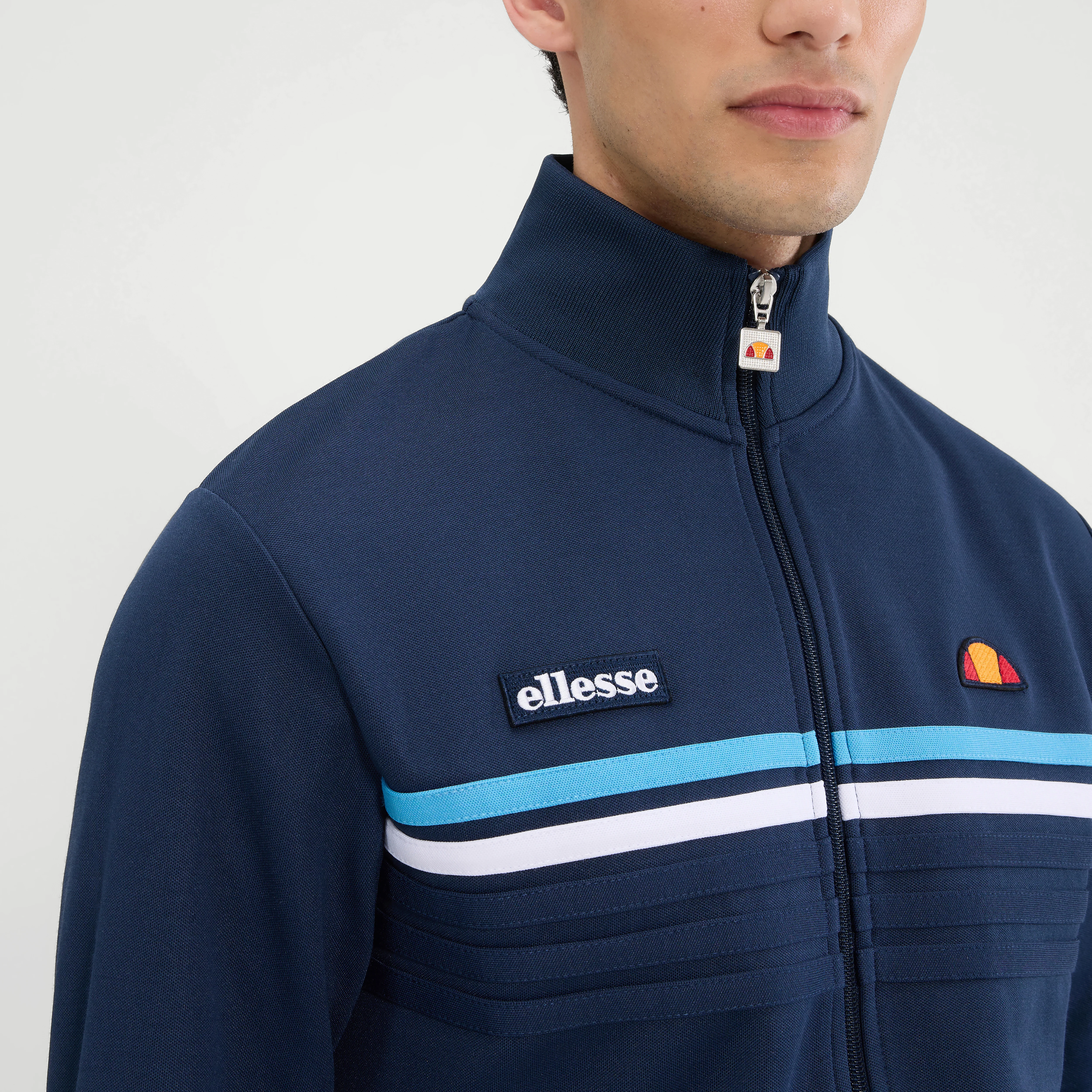 Ellesse Vicenza Track Top Navy - 540 - Image 3