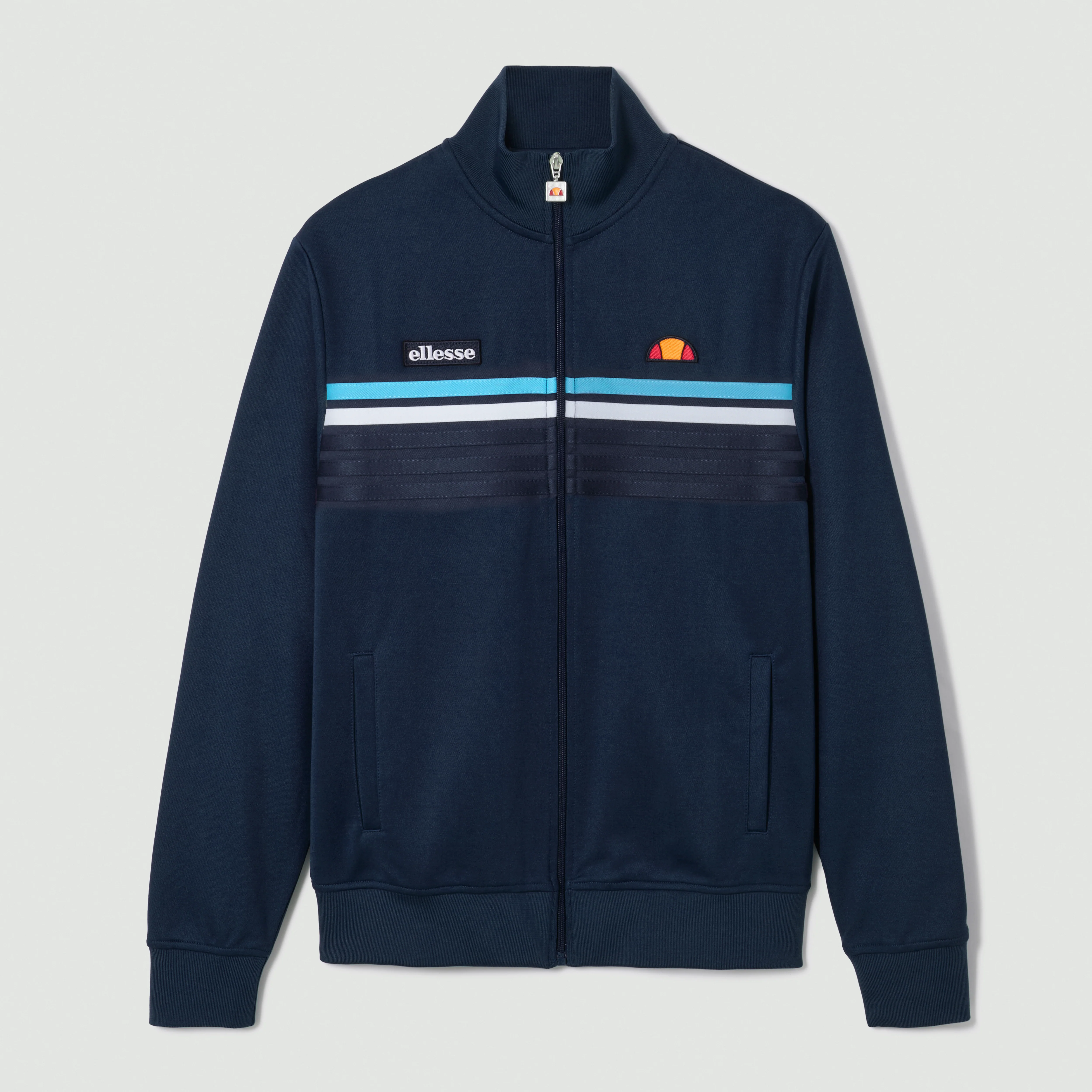 Ellesse Vicenza Track Top Navy - 540 - Image 4