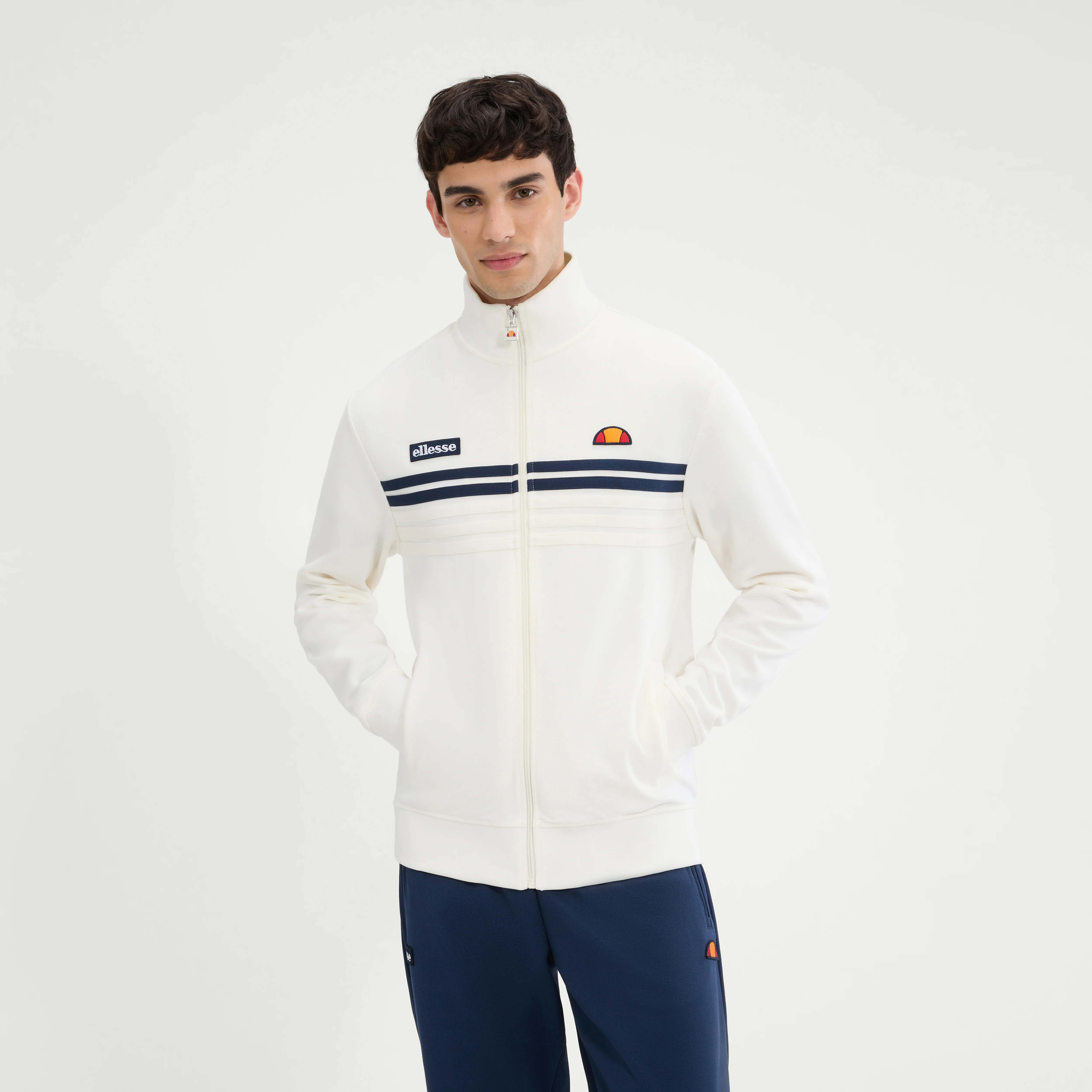 Ellesse Vicenza Track Top Off White - 549 - Image 4