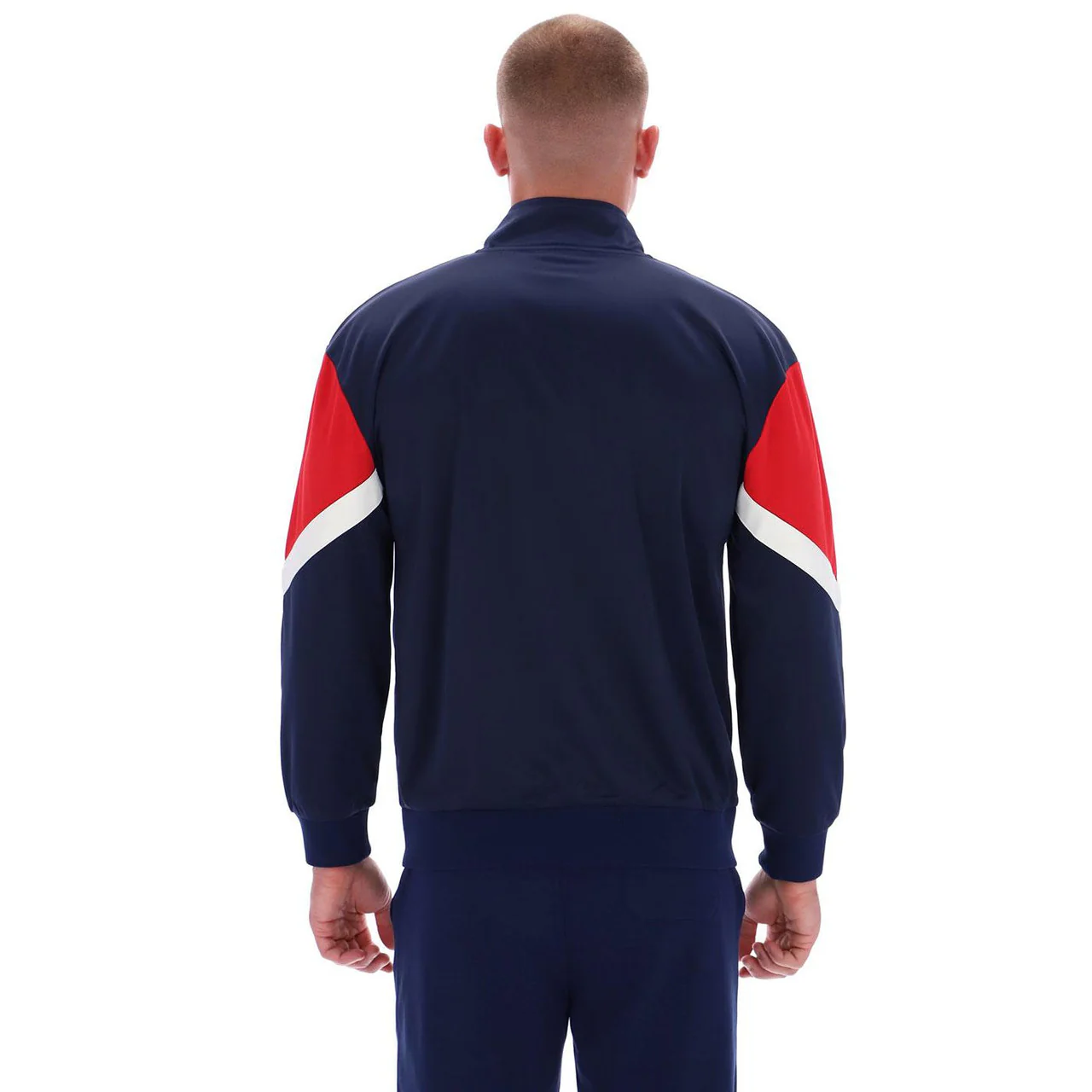 FILA Archive Inspired Albarn Track Top Navy/Red/Gardenia - 520 - Image 4