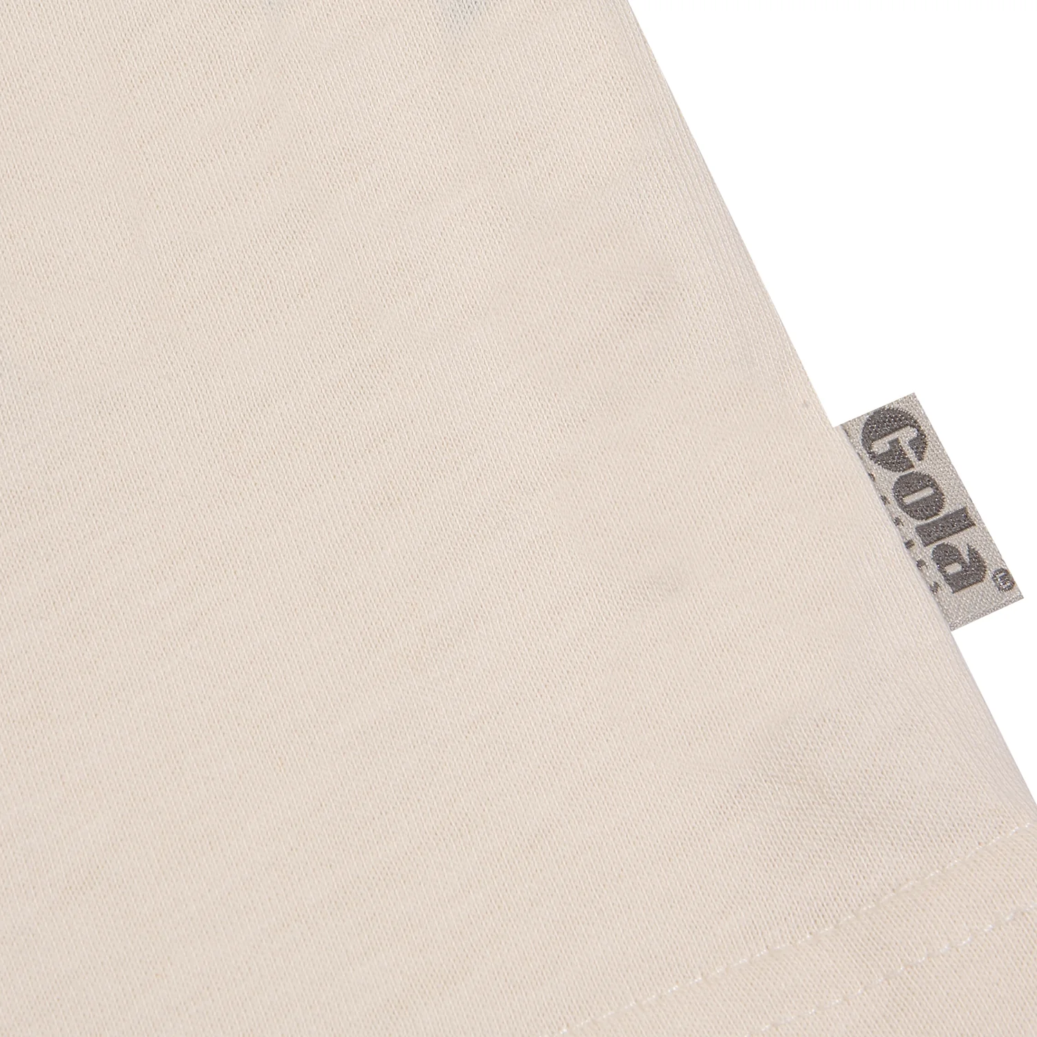 Gola Classic Taped Shoulder Logo Tee Ecru - 290 - Image 4