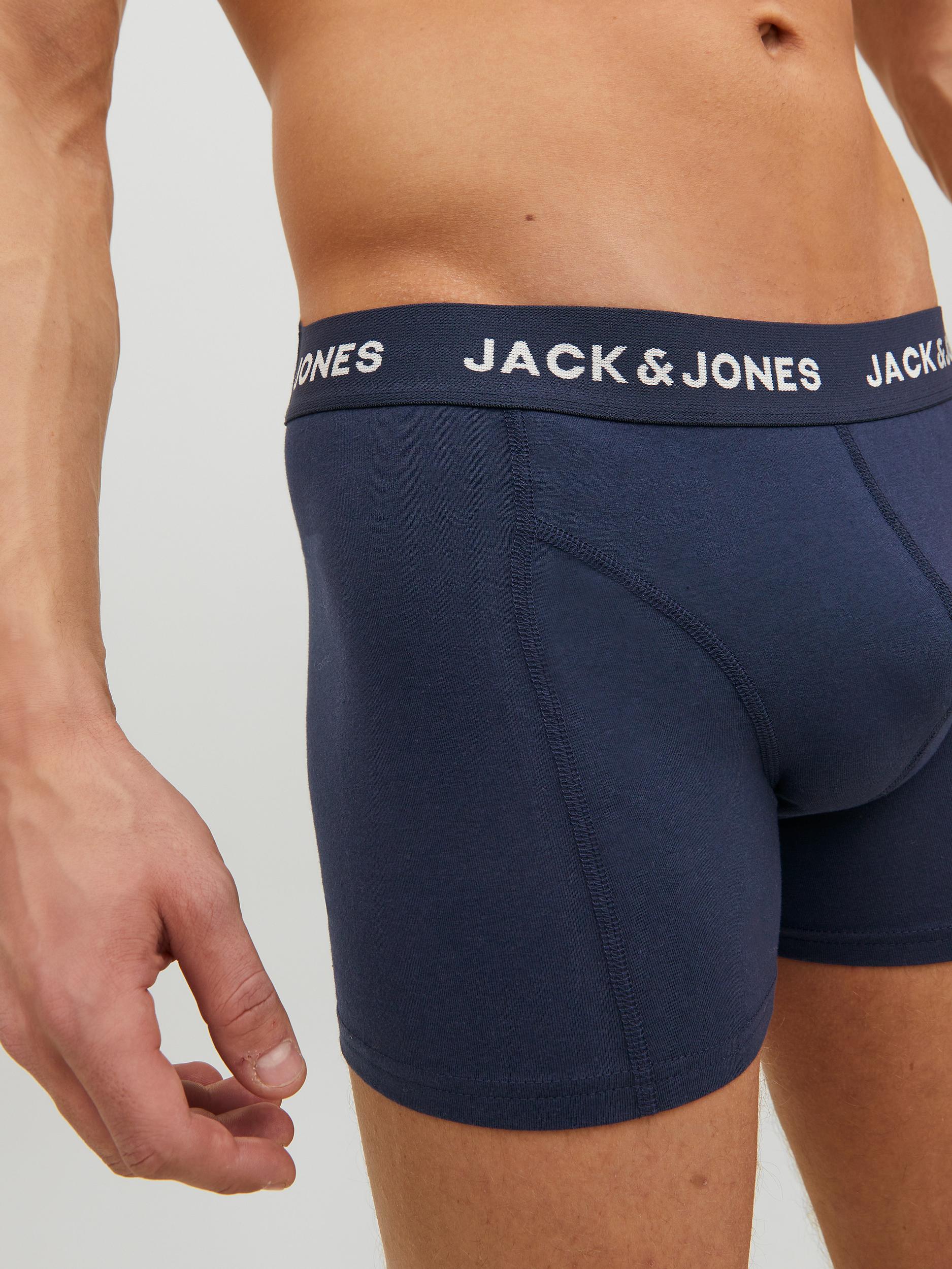 Jack & Jones Anthony Boxers 3-Pack Navy - 1027 - Image 4