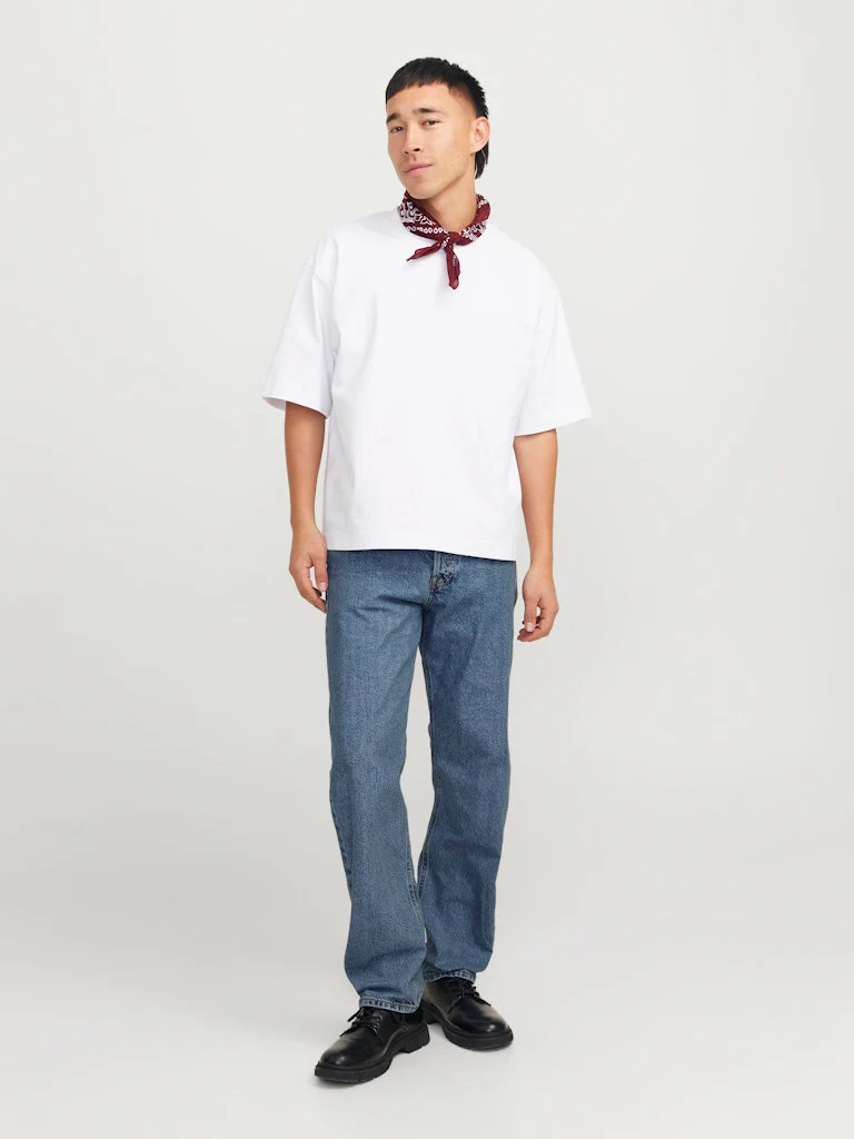 Jack & Jones Chris Original Relaxed Fit Denim Jeans Blue - 718 - Image 3