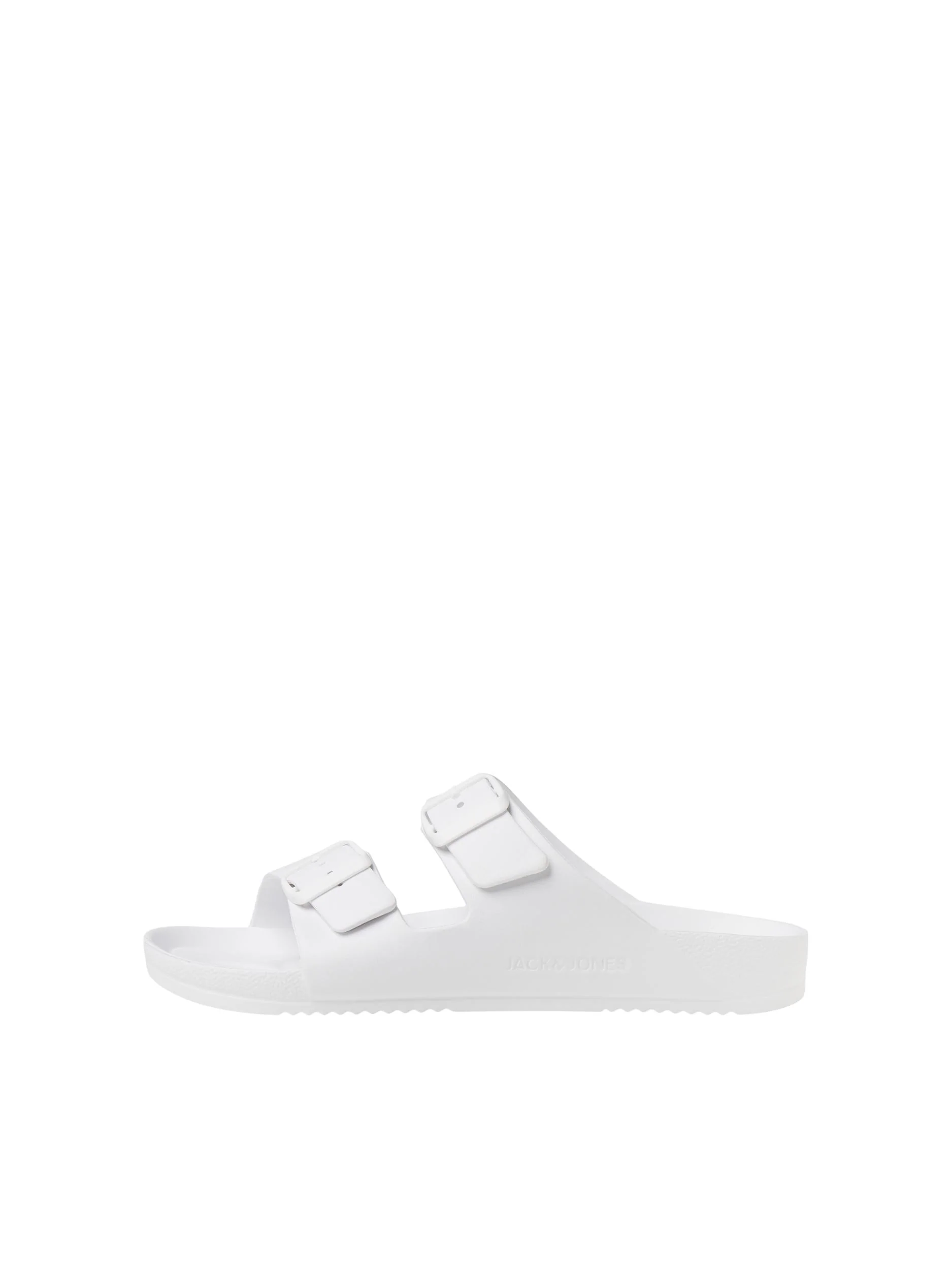Jack & Jones Croxton Moulded Slider Sandals White - Image 4