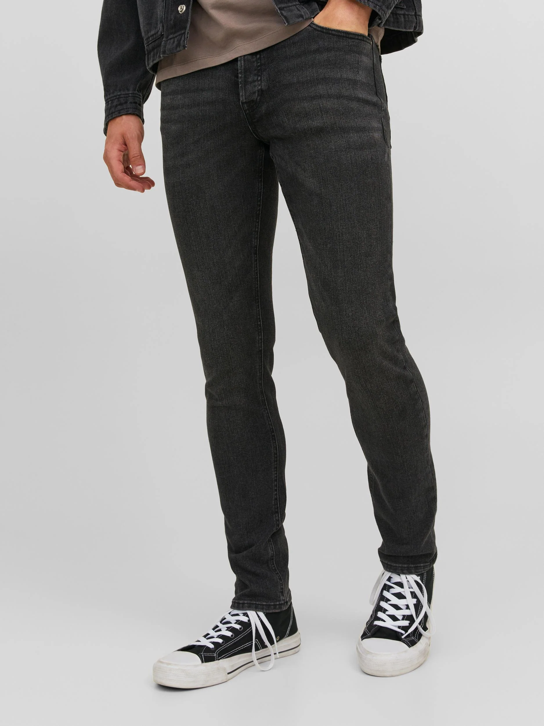 Jack & Jones Glenn Original MF 772 Slim Fit Jeans Black - 720 - Image 3