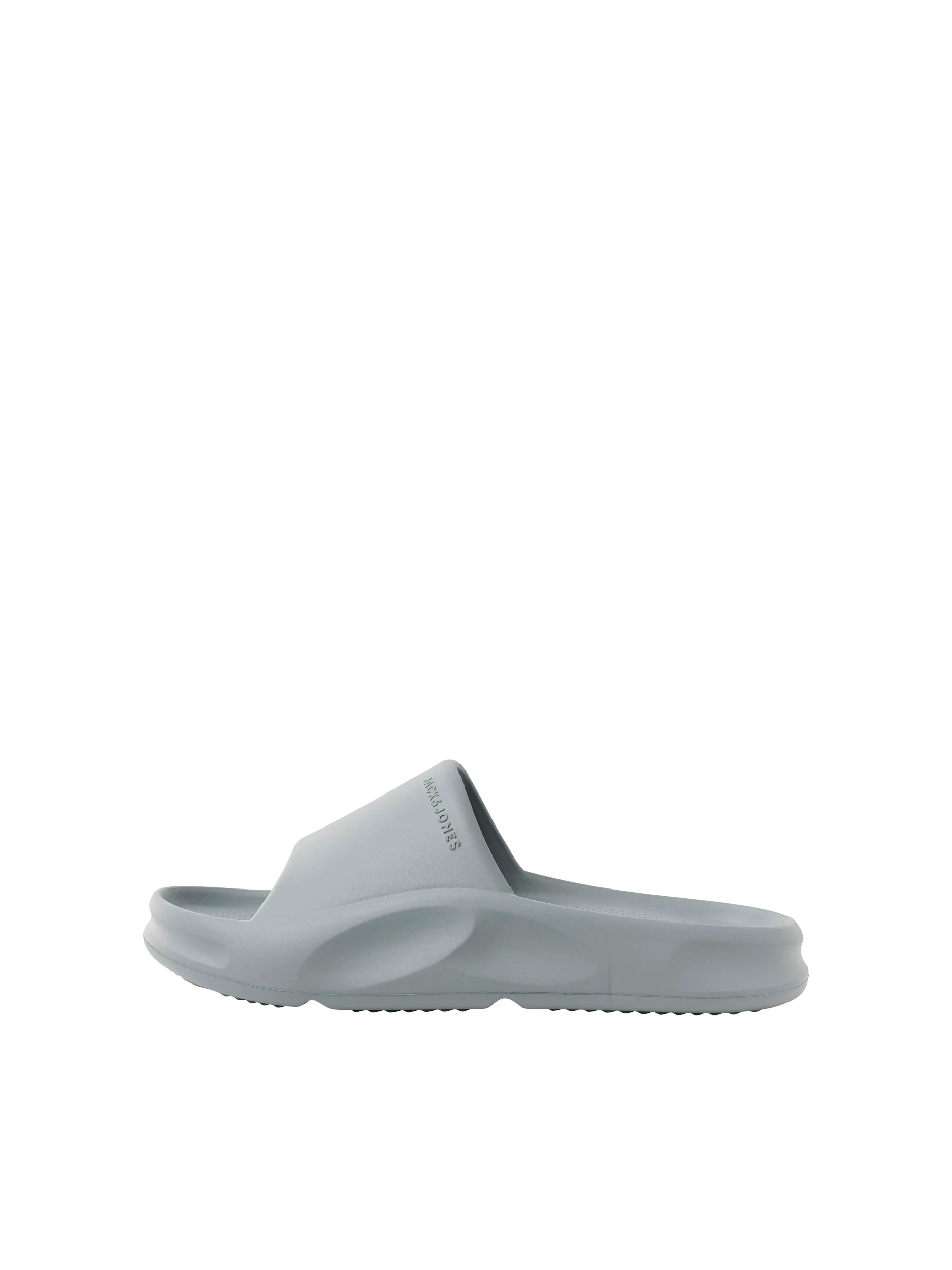 Jack & Jones Status Moulded Sliders Grey - Image 4