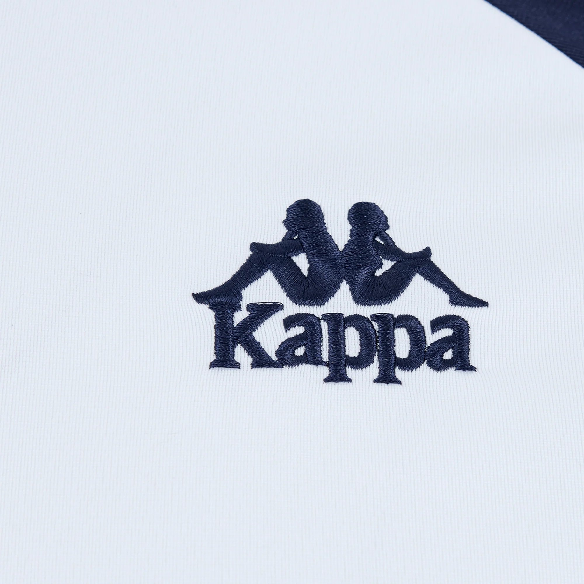 Kappa Uriah Track Top White / Navy - 568 - Image 3