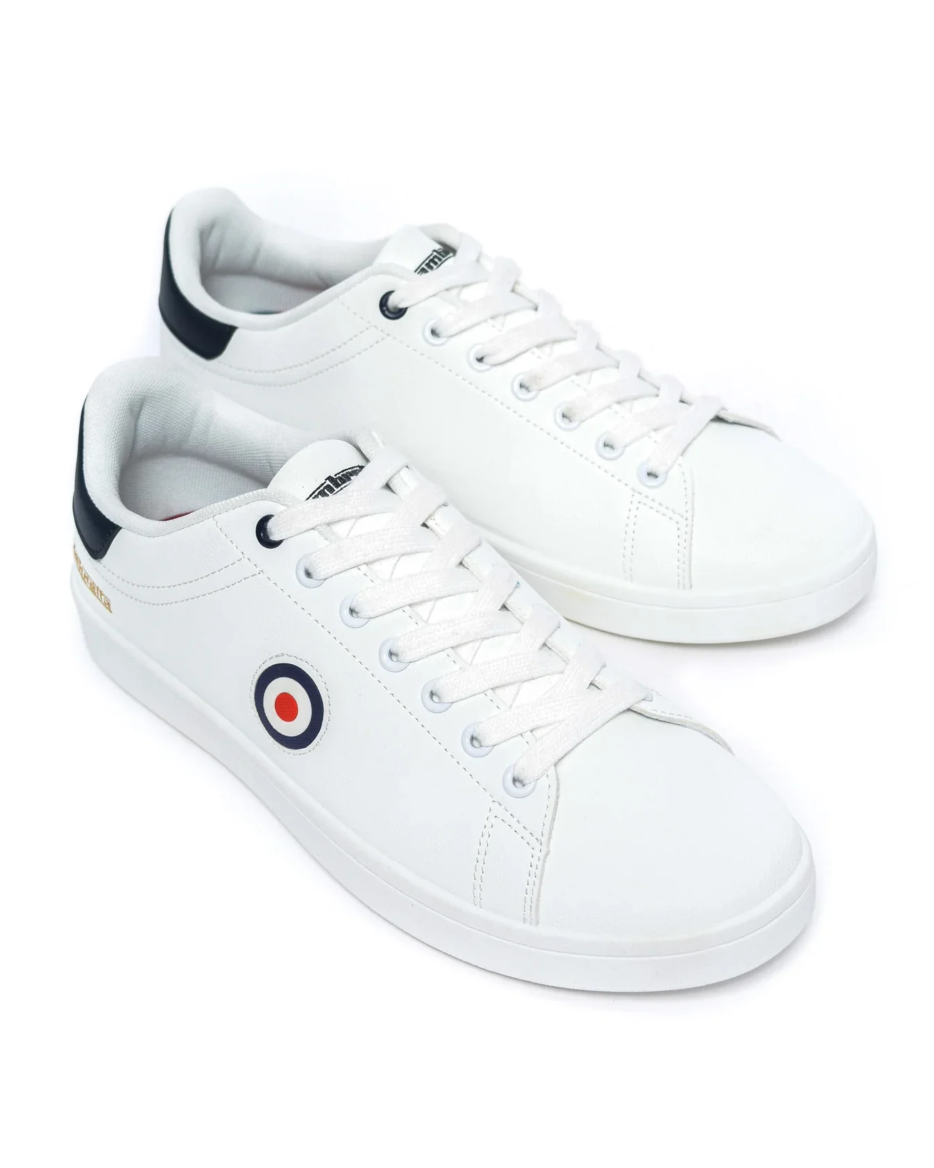 Lambretta Pinball Target Trainers White - 1528 - Image 4
