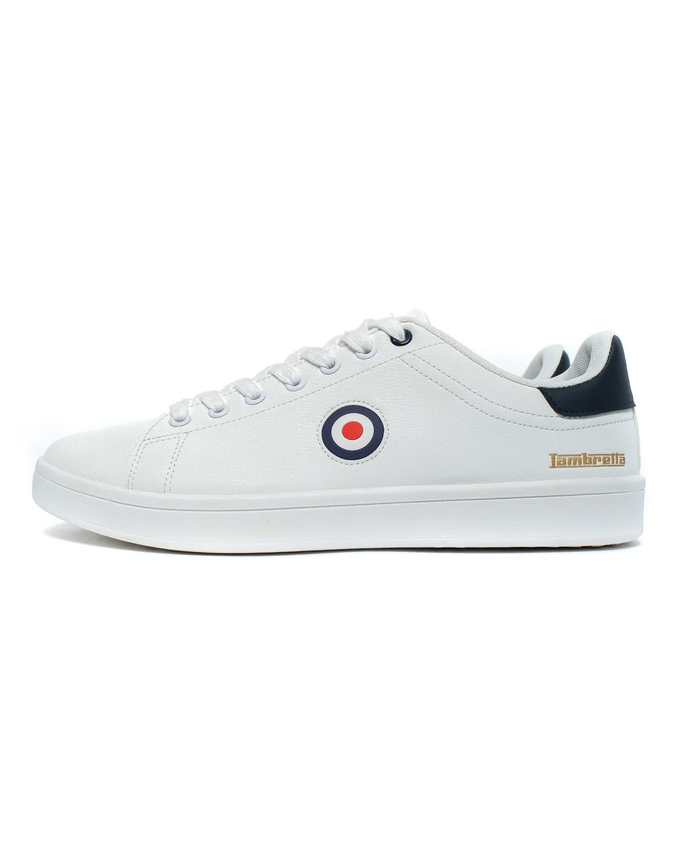 Lambretta Pinball Target Trainers White - 1528 - Image 9