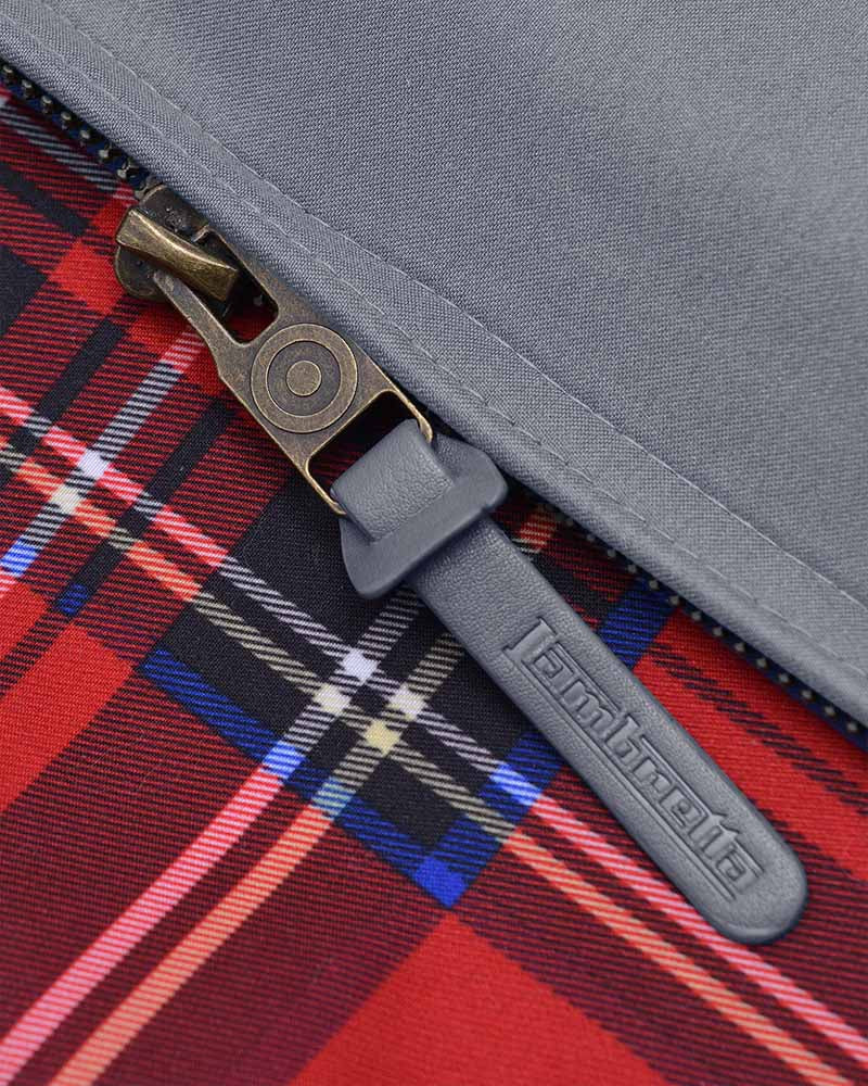 Lambretta Shower Resistant Harrington Jacket Grey - 677 - Image 6