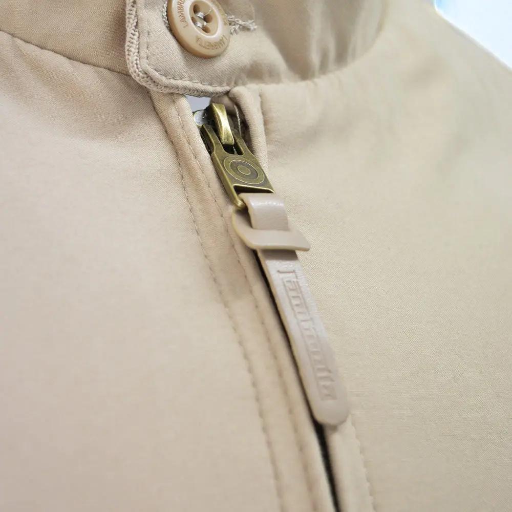 Lambretta Shower Resistant Harrington Jacket Stone - 653 - Image 3