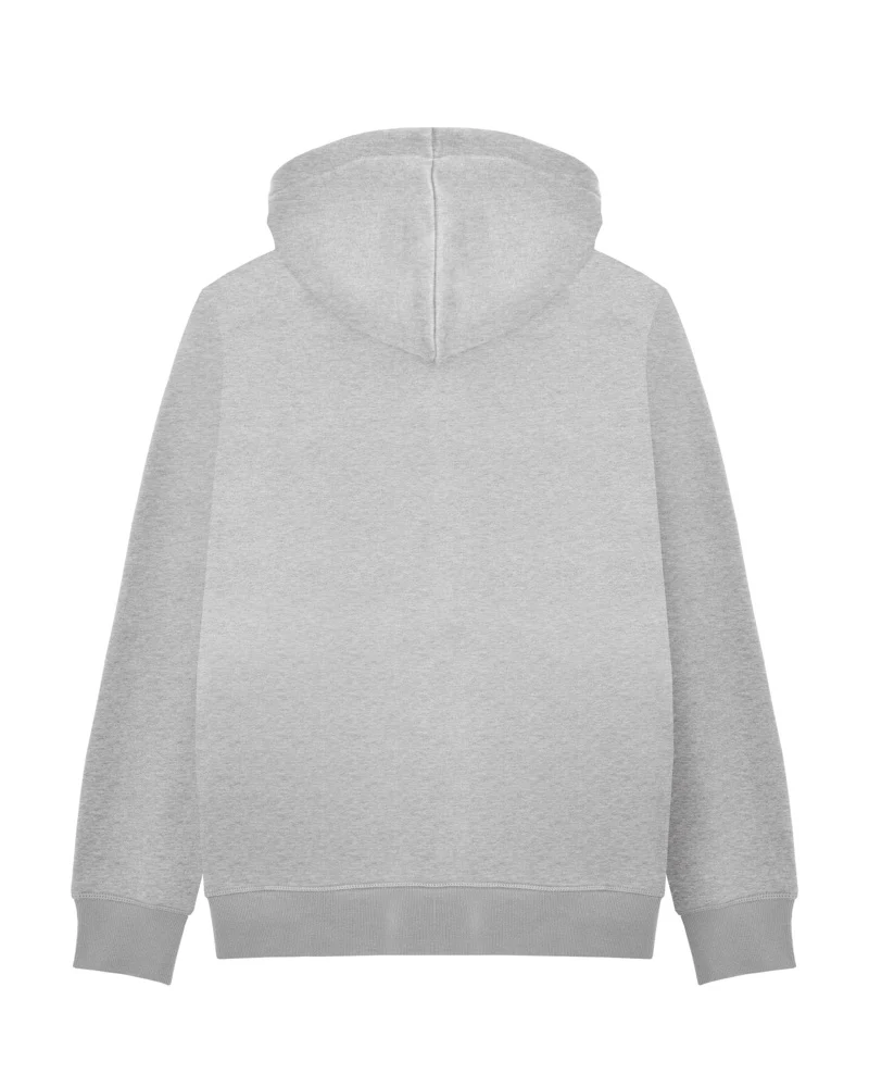 Lambretta Target Hoodie Marl Grey - 563 - Image 3