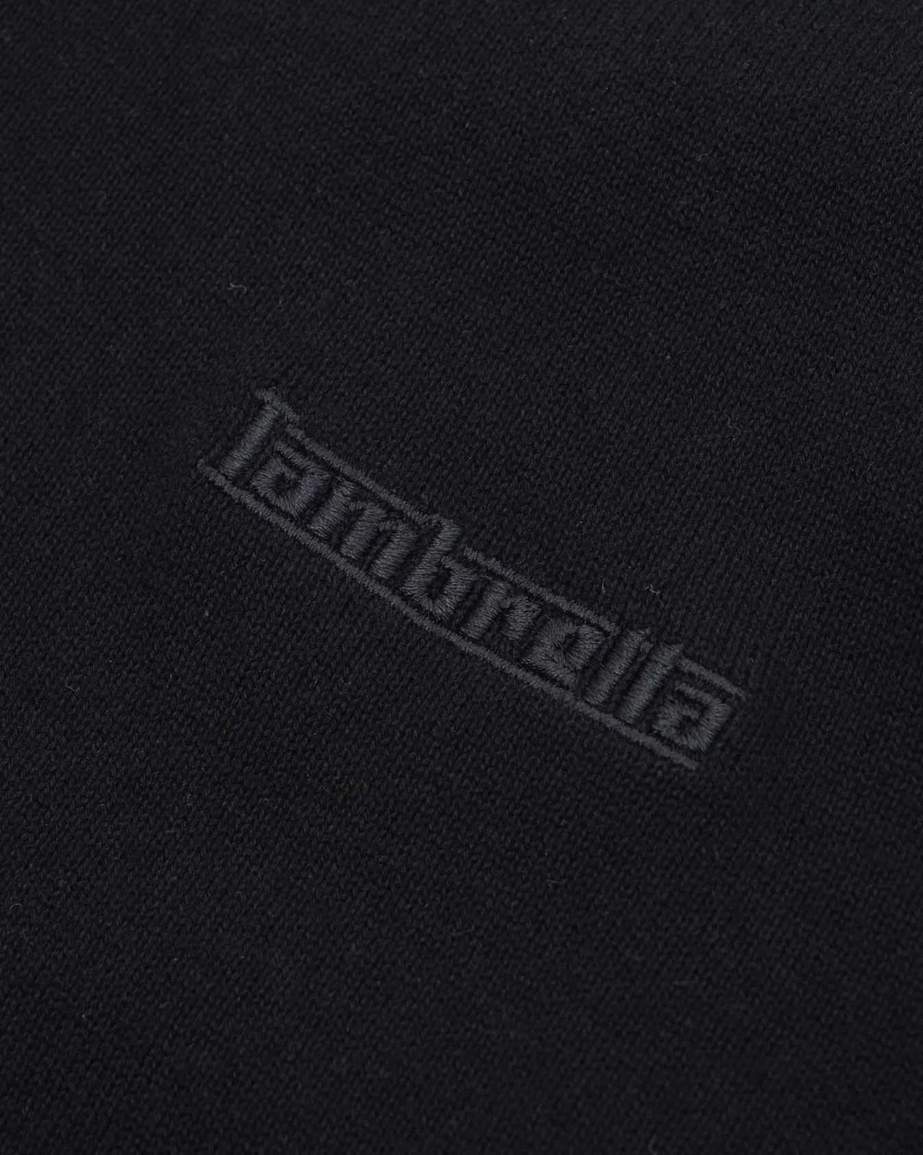 Lambretta Velero Tipped SS Knit Polo Black - 097 - Image 6