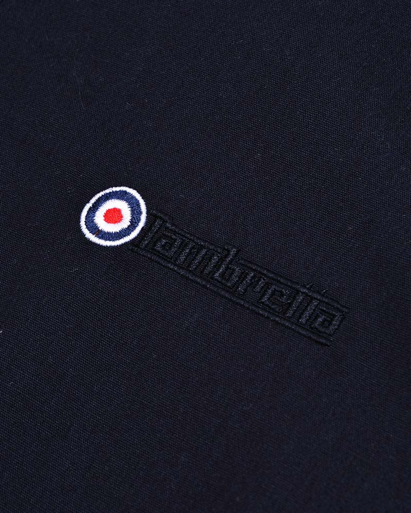 Lambretta Triple Tipped Monkey Jacket Black Khaki/Sand/Dark Blue - 679 - Image 4