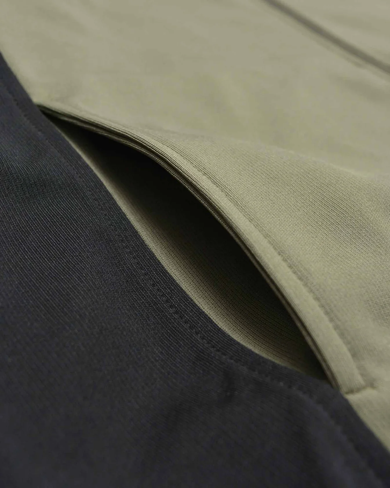 Lambretta Vintage Track Top Khaki / Black / Gold - 573 - Image 6