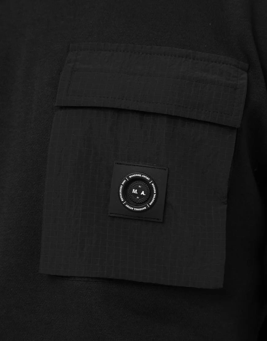 Marshall Artist Nevado Crew Neck Sweater Black - 470 - Image 4