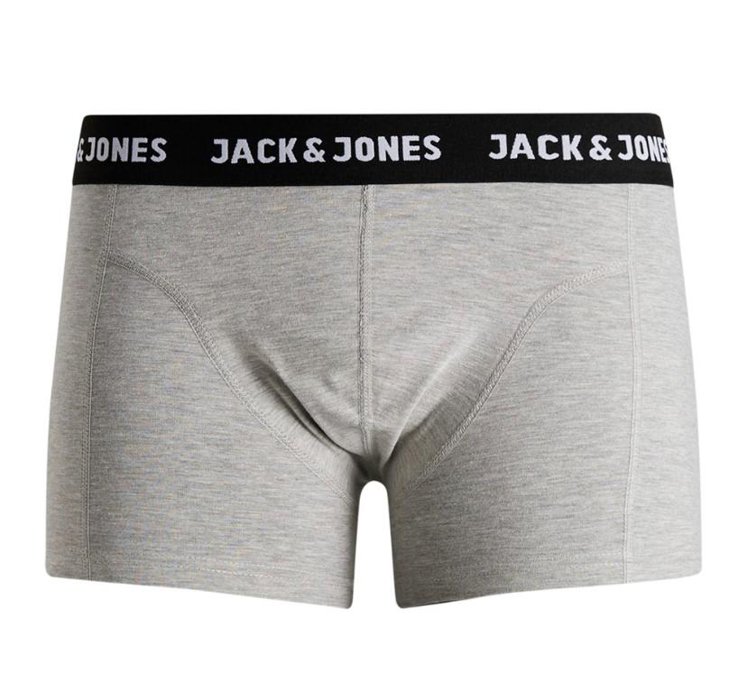 Jack & Jones Anthony Boxers 3 Black/Navy/Grey 3-Pack - 1023 - Image 3