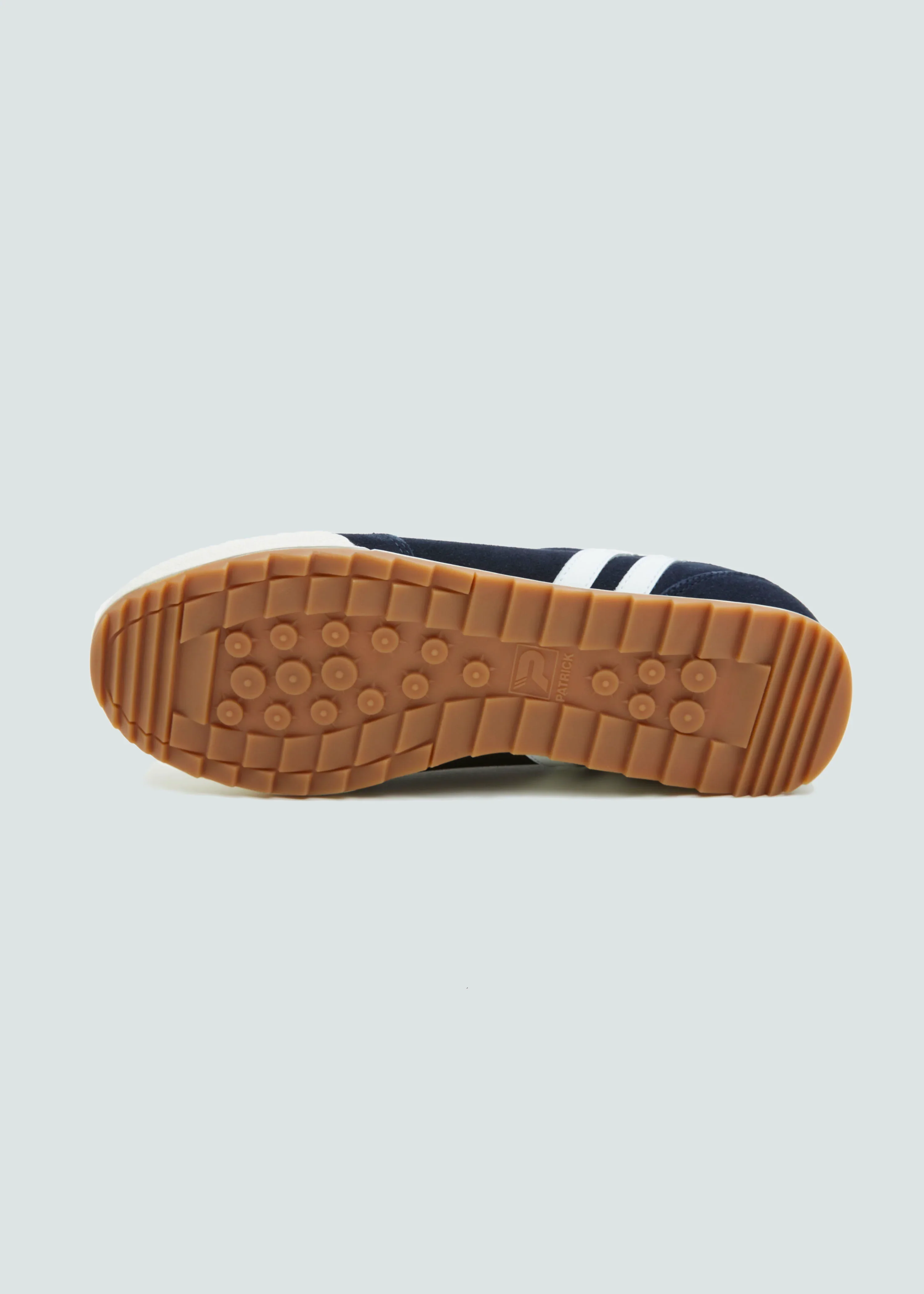 Patrick Rio Suede Trainers Navy/White - Image 4