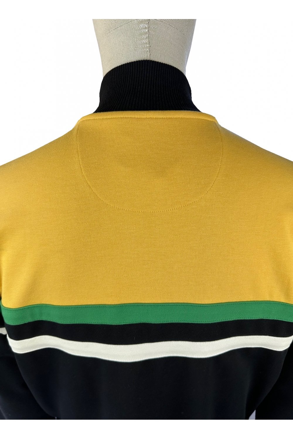 TROJAN Panel Stripe Track Top TR/9000 Black - 591 - Image 3