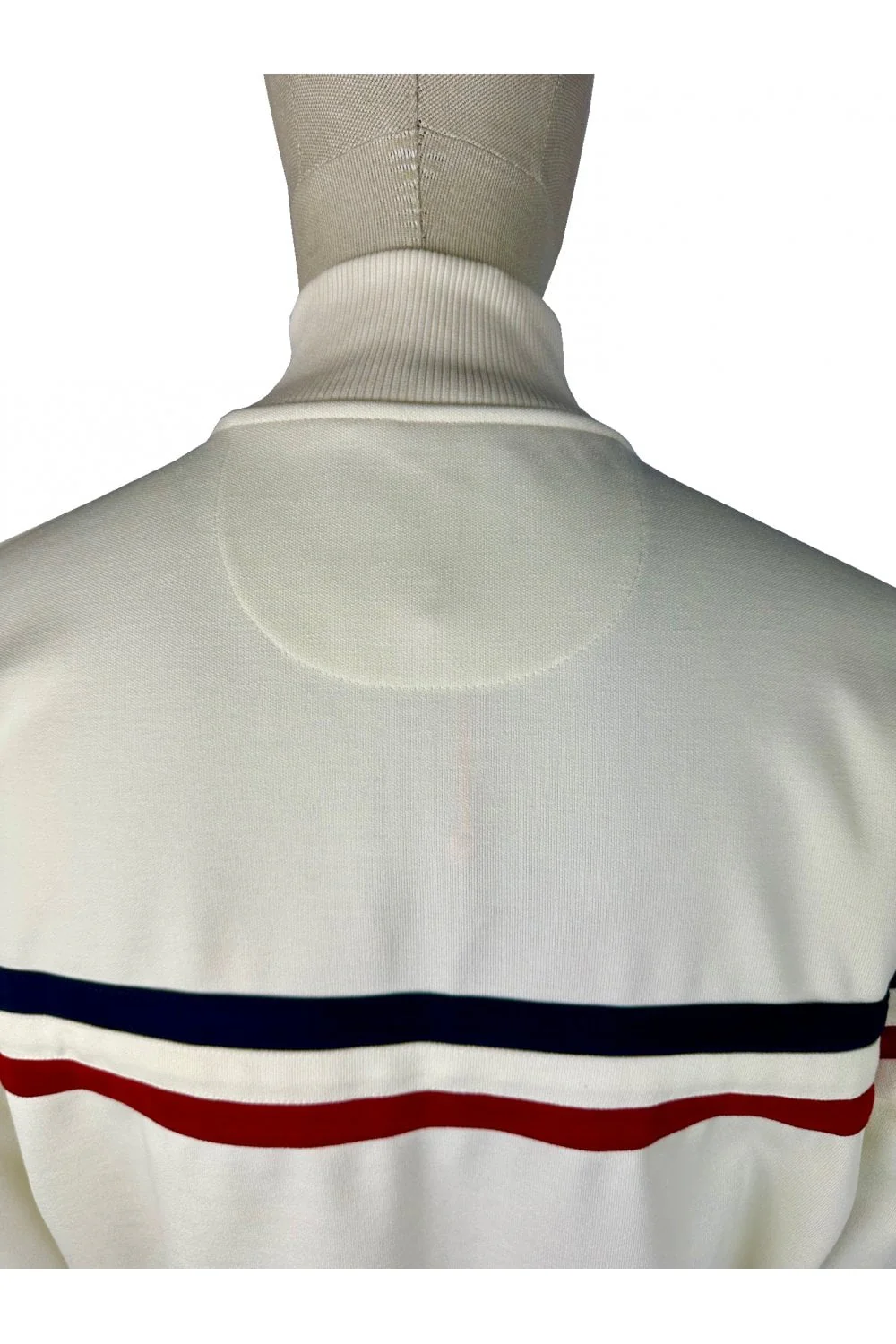 TROJAN Retro Stripe Track Top TR/9052 Ecru - 500 - Image 4