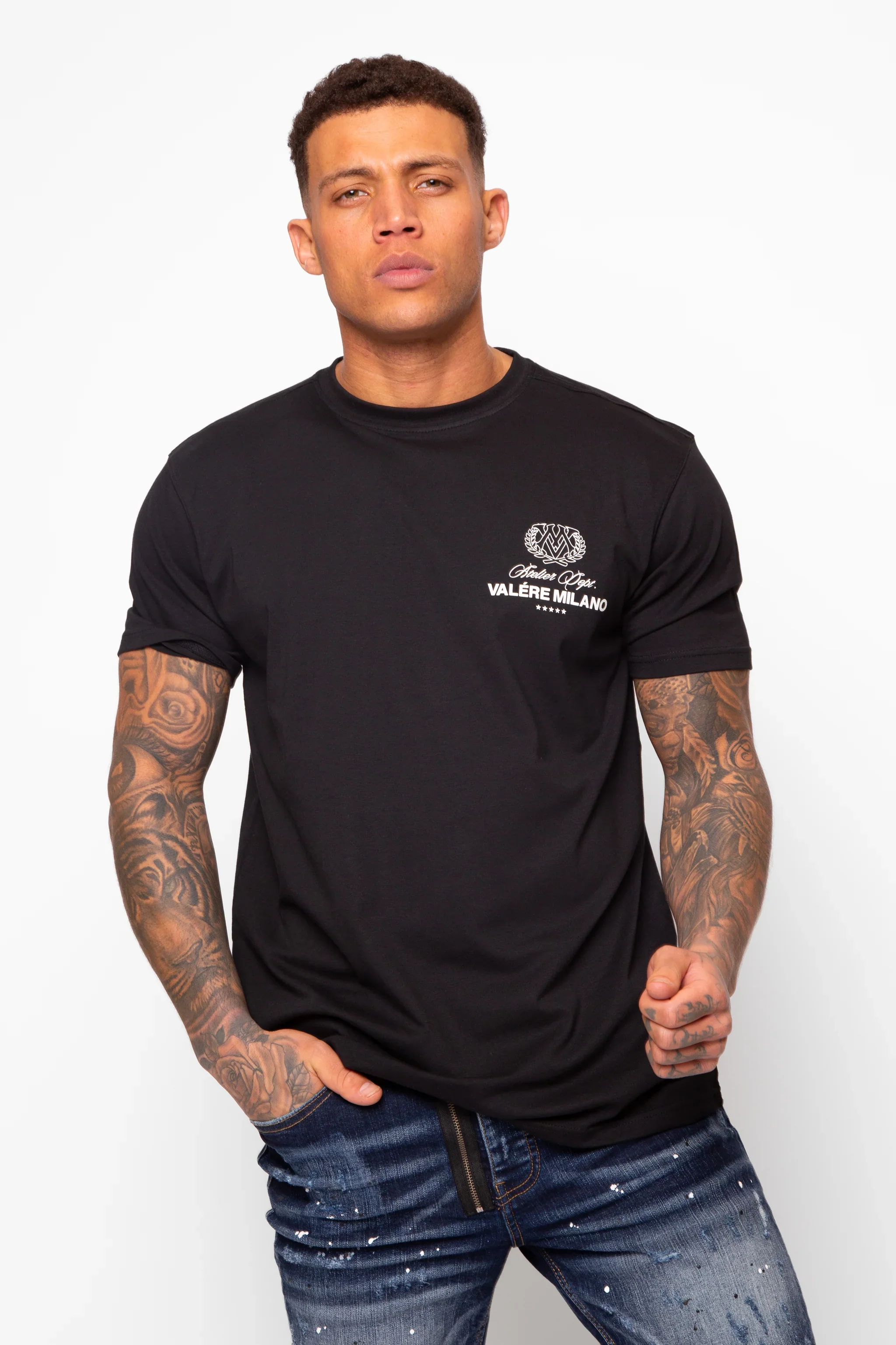 Valere Leoncini Tee Black - 286 - Image 4