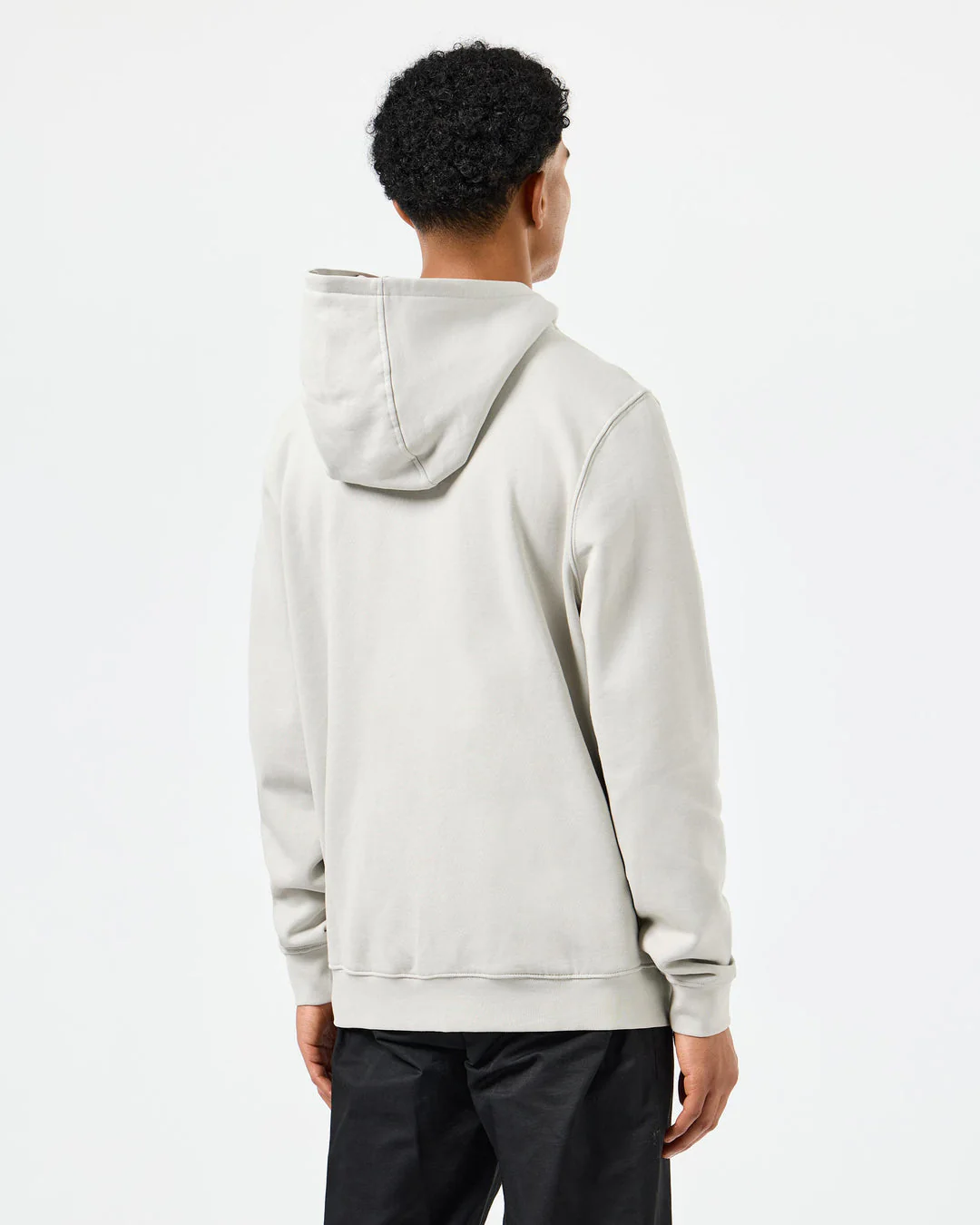 Weekend Offender Daponte Zip Through Hoodie Rhino - 410 - Image 4