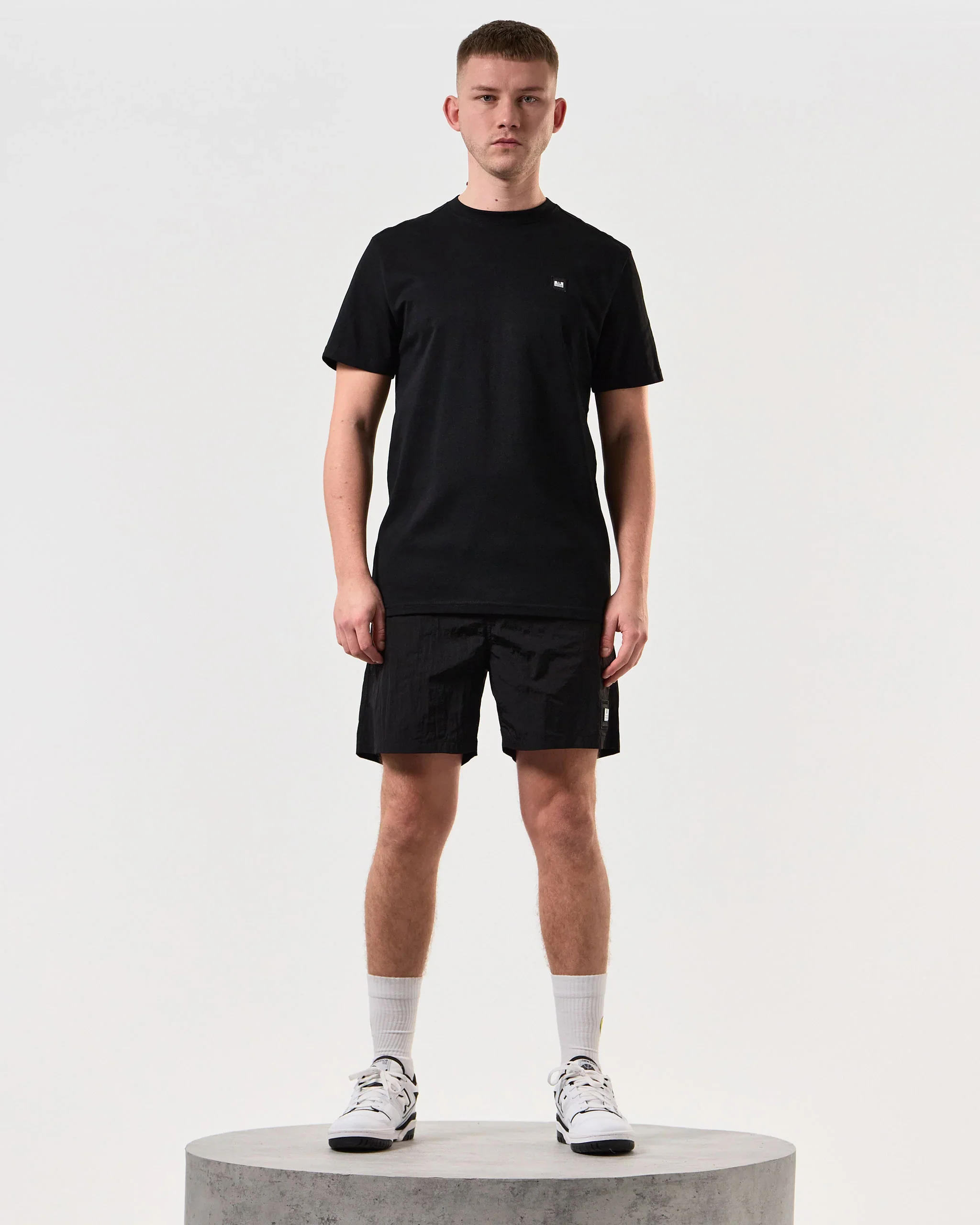 Weekend Offender Garcia Parachute Overlay Tee Black - 177 - Image 4