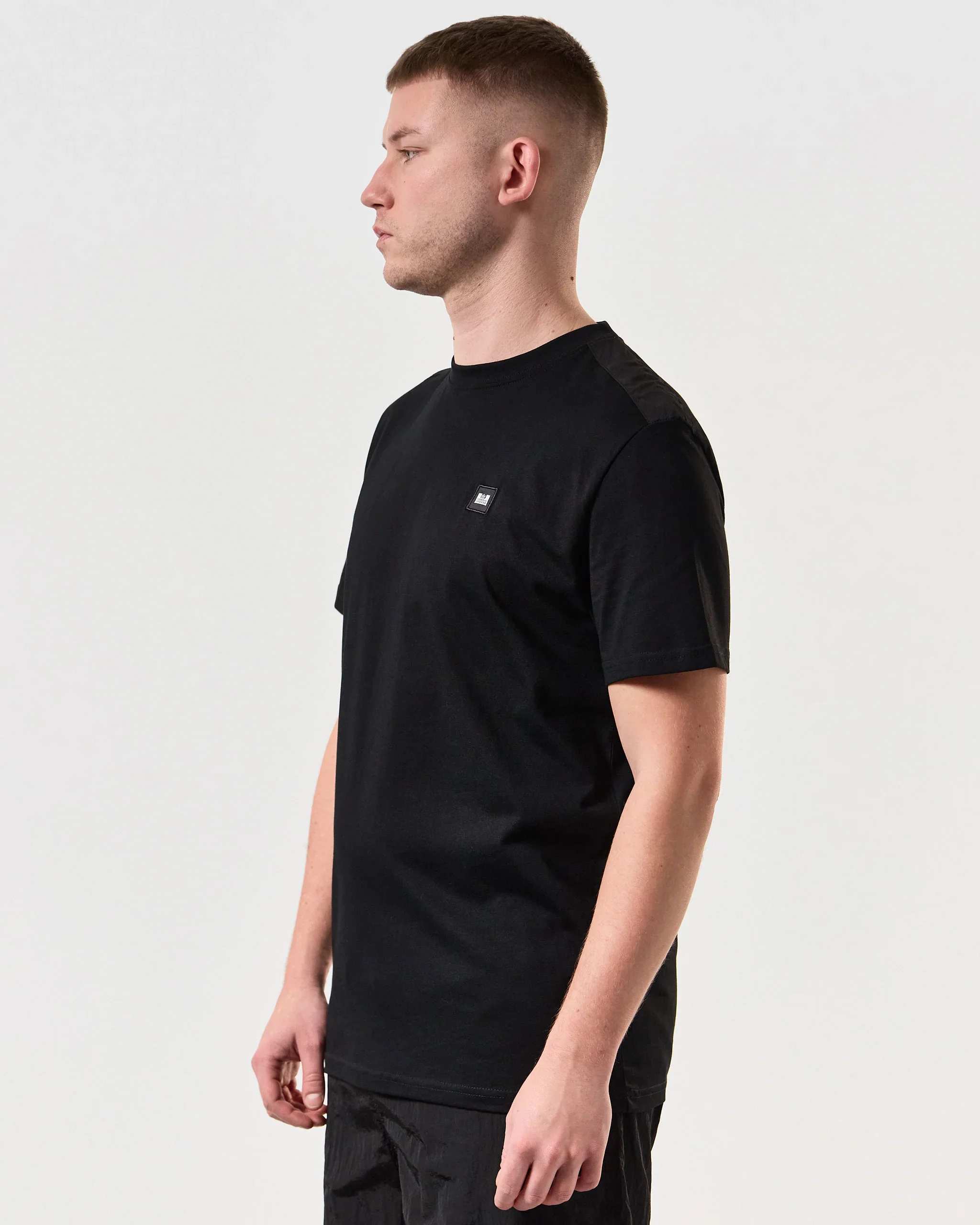 Weekend Offender Garcia Parachute Overlay Tee Black - 177 - Image 5