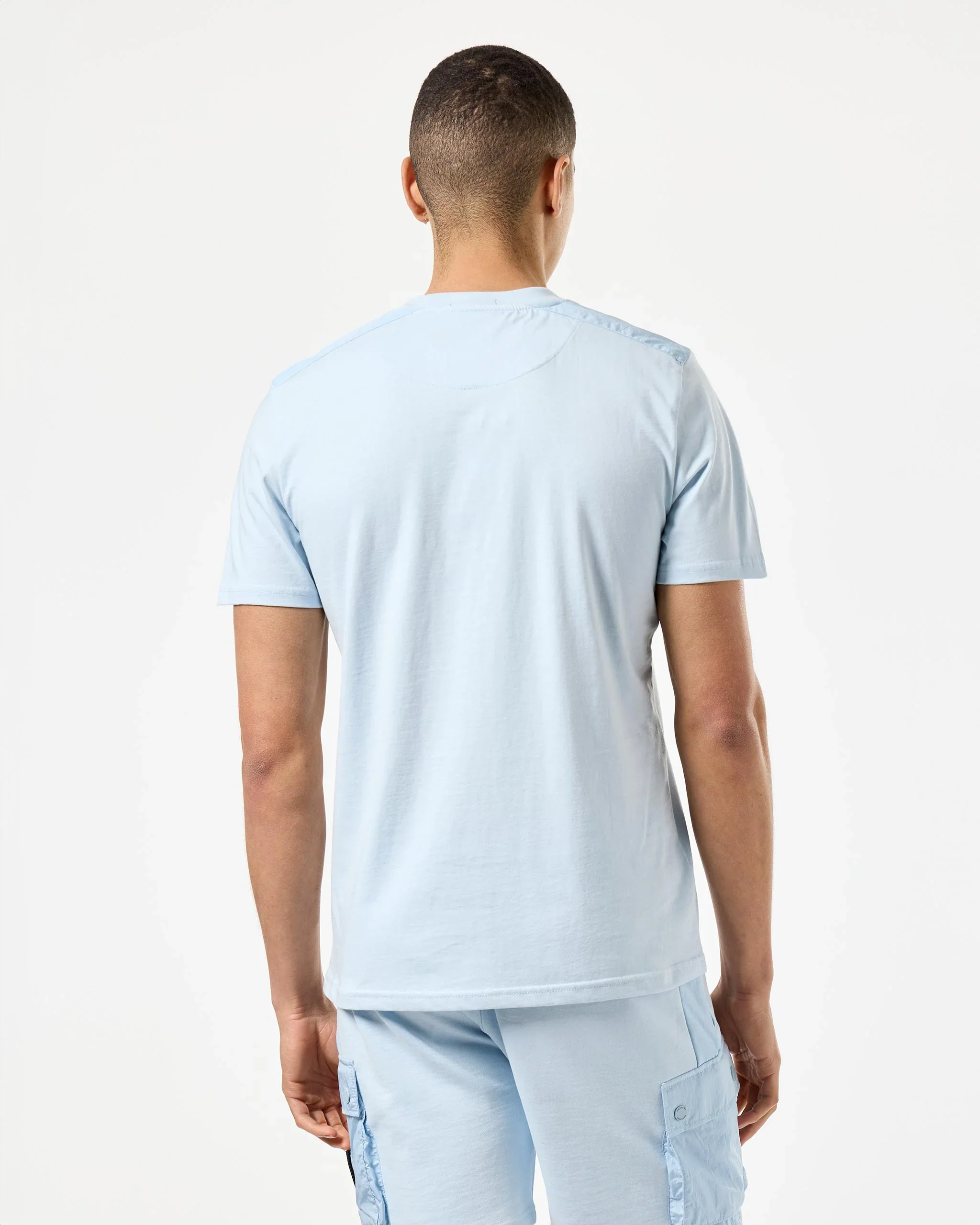 Weekend Offender Garcia Parachute Overlay Tee Ocean Wave Blue - 179 - Image 3