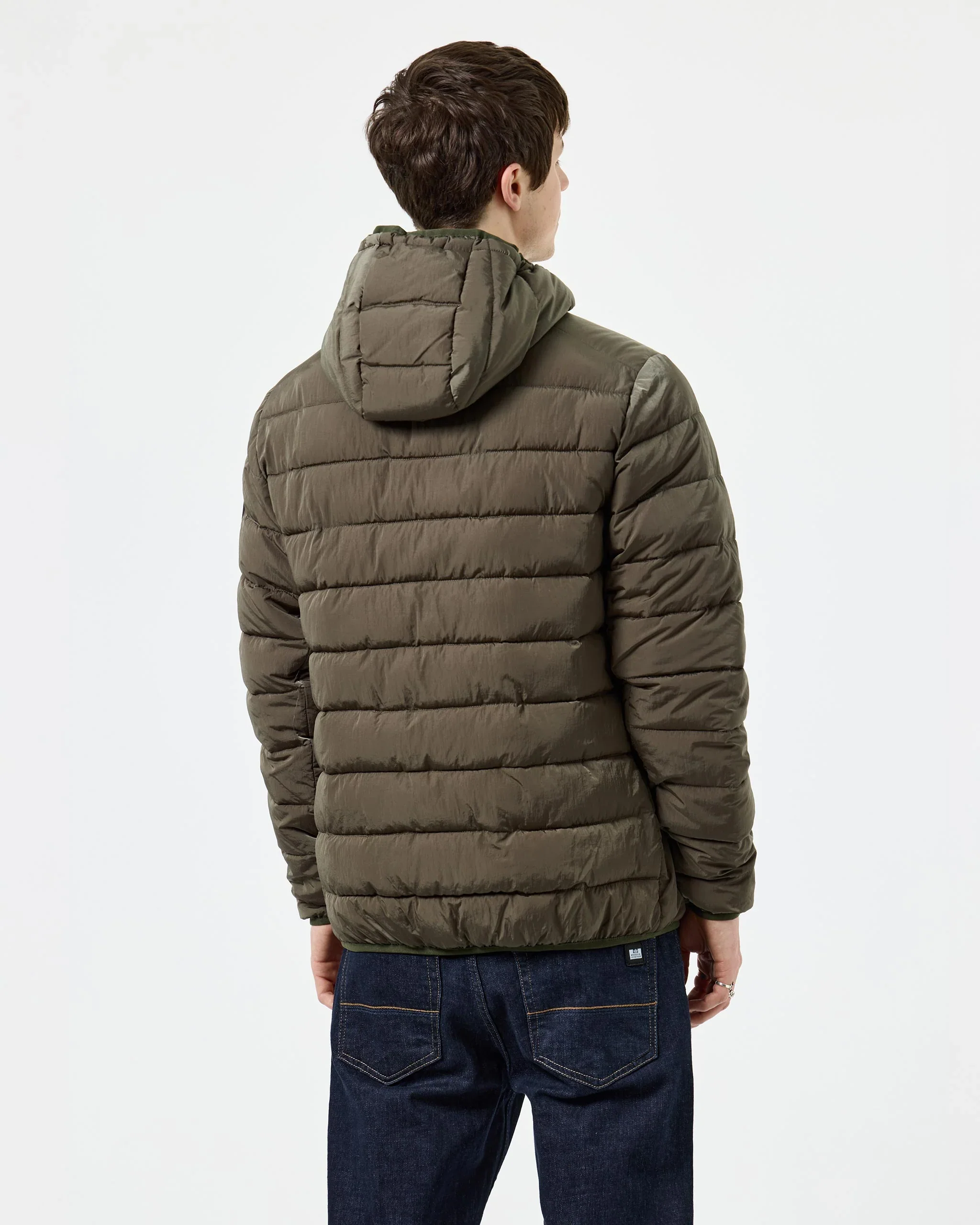 Weekend Offender La Guardia Padded Jacket Castle Green - 632 - Image 7