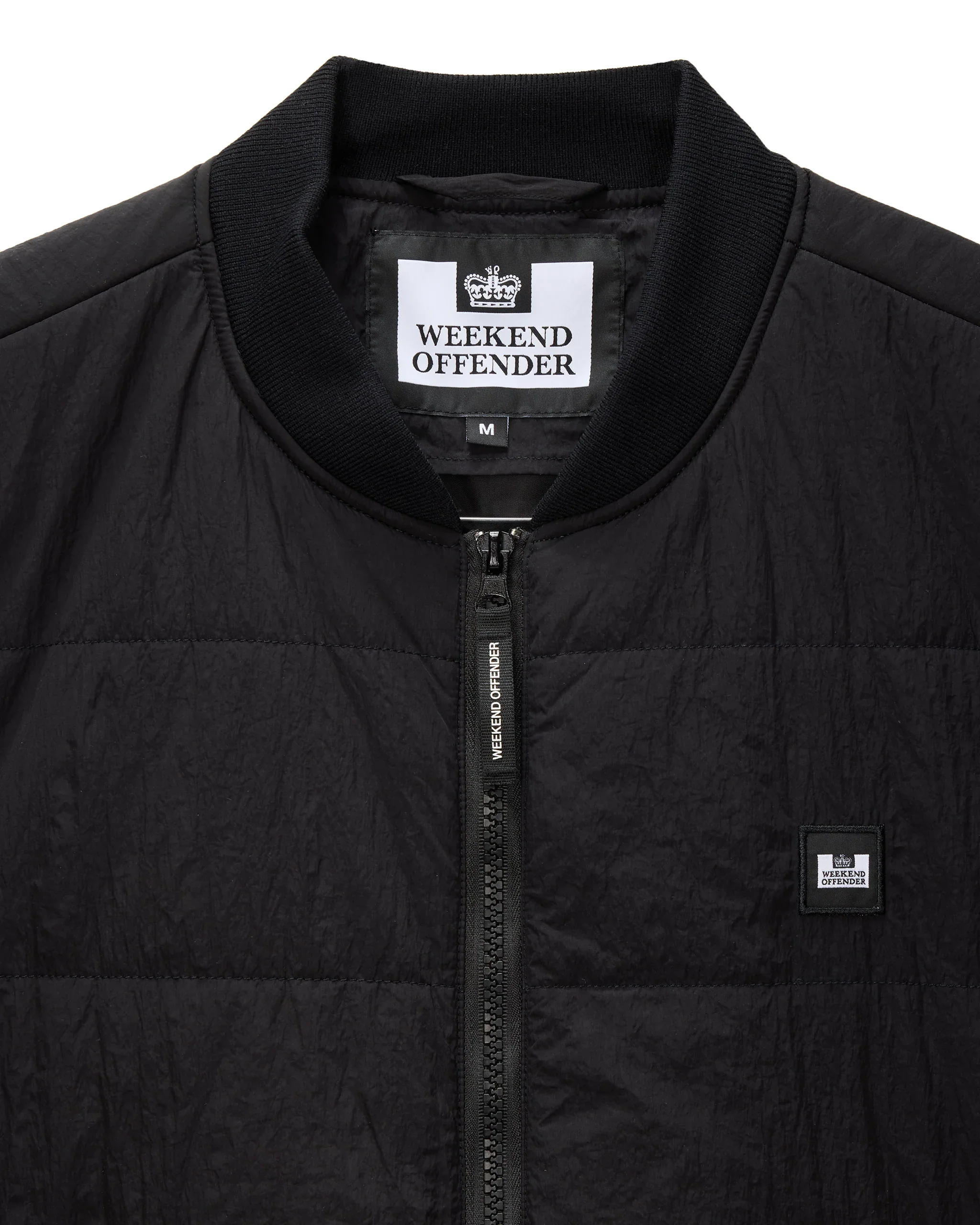 Weekend Offender Saharun Quilted Gilet Black - 630 - Image 5