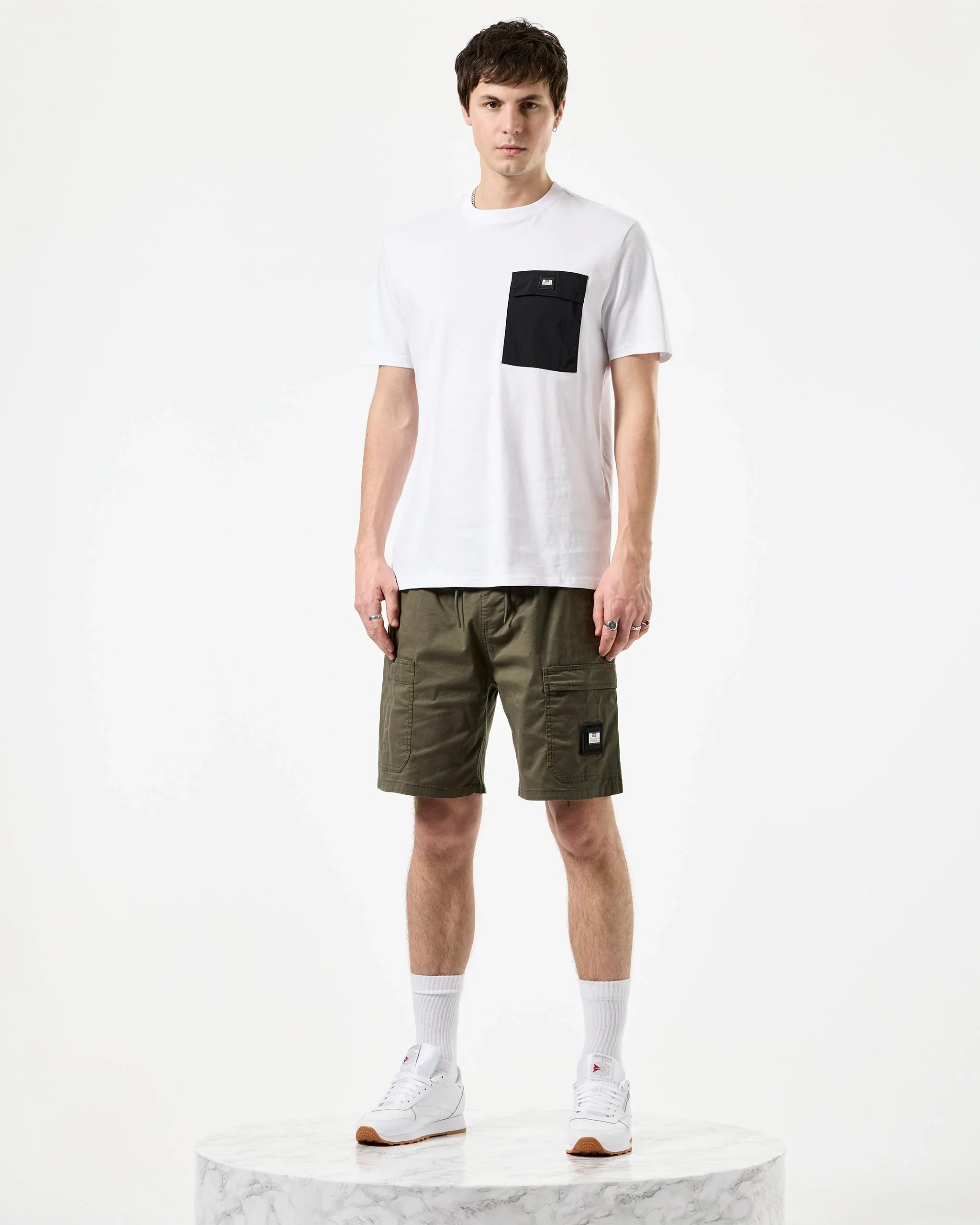 Weekend Offender Stiniva Tee White/Black - 181 - Image 4